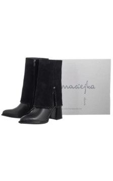 Maciejka Czarne K7206-01/00-8 (MA1447-a) kurpes