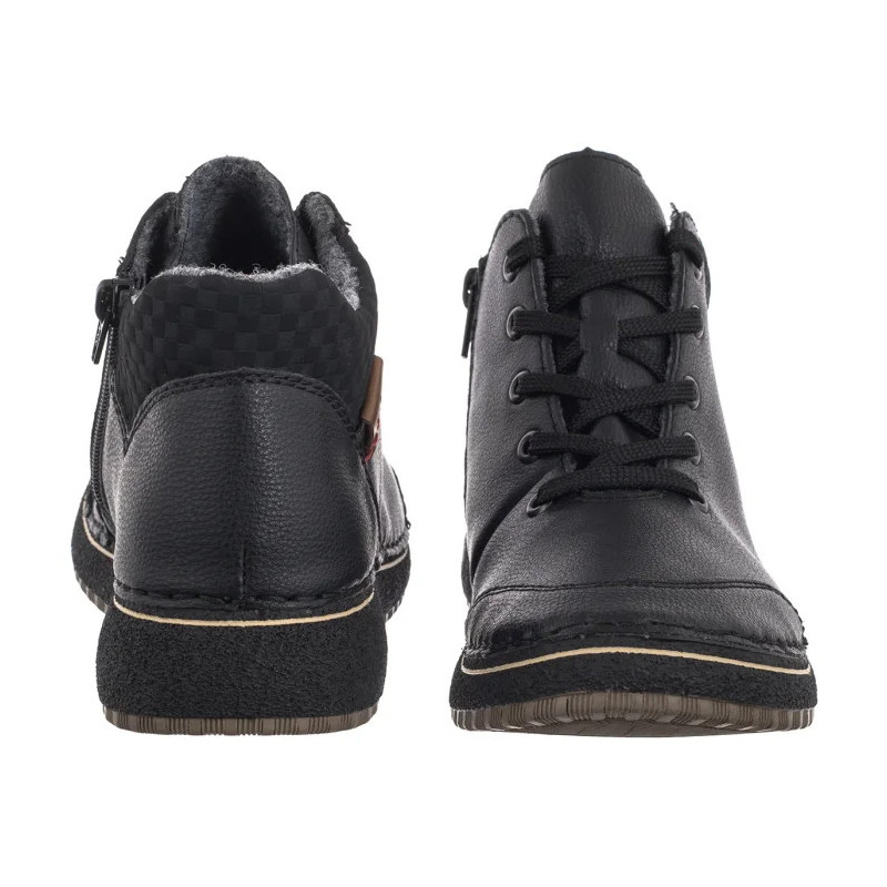 Rieker Czarne 50902-00 Black (RI323-a) shoes