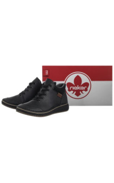 Rieker Czarne 50902-00 Black (RI323-a) kurpes