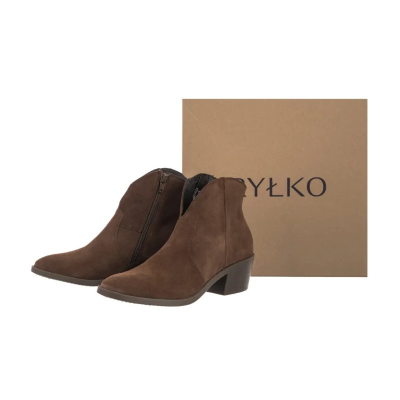 Ryłko Brązowe 4WVK3_X_ _2TA (RY1162-a) shoes