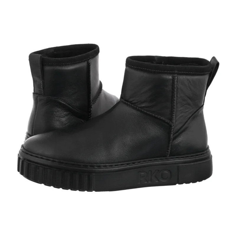 Ryłko Czarne 0RVN7_V_ _WD8 (RY1200-a) shoes