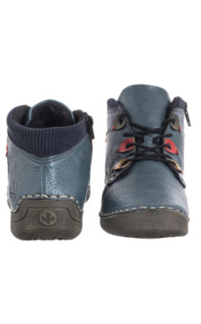 Rieker Niebieskie 52544-14 Blue (RI332-a) kurpes