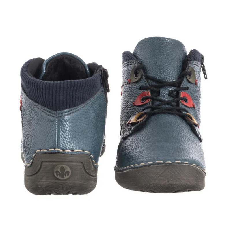 Rieker Niebieskie 52544-14 Blue (RI332-a) shoes
