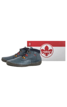Rieker Niebieskie 52544-14 Blue (RI332-a) kurpes