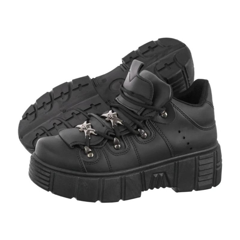 Koi Footwear Rimo Core Chunky Trainers Black AC5 (KO2-a) kurpes