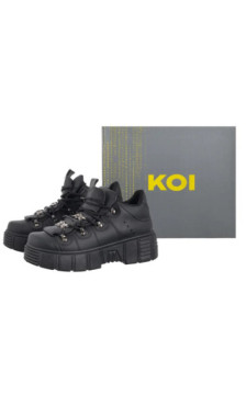 Koi Footwear Rimo Core Chunky Trainers Black AC5 (KO2-a) shoes