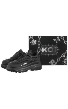 Koi Footwear Bane Of Exile Trainer Black KA00309798 (KO3-a) kurpes