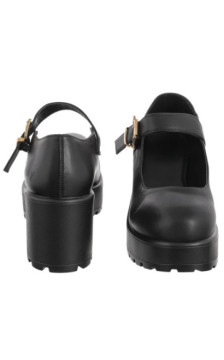 Koi Footwear Tira Mary Jane Shoes Black ND68BLK  (KO4-a) shoes