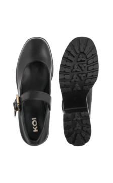 Koi Footwear Tira Mary Jane Shoes Black ND68BLK  (KO4-a) kurpes