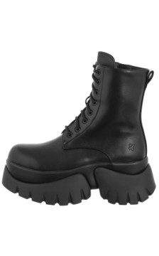 Koi Footwear Rancor Vilun Lace Up Boots Black KA00724374 (KO5-a) batai