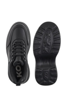 Koi Footwear Jennie Striker Chunky Bubble Trainers Black KA00333958 (KO7-a) shoes