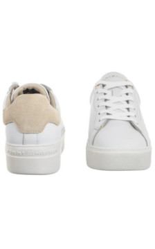 Tommy Hilfiger Chic Platform Cupsole Sneaker White/Soft Cream FW0FW09021 0K4 (TH1425-a) kurpes