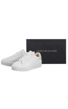 Tommy Hilfiger Chic Platform Cupsole Sneaker White/Soft Cream FW0FW09021 0K4 (TH1425-a) kurpes