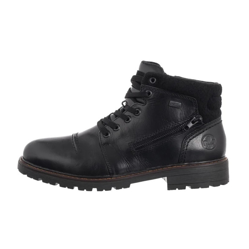 Rieker Czarne 32020-00 (RI346-a) boots