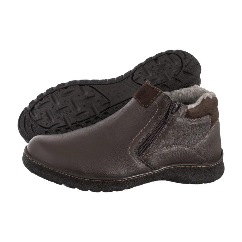 Helios Brązowe 827 085.112 (HE44-a) boots