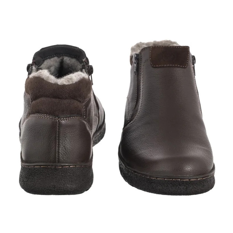 Helios Brązowe 827 085.112 (HE44-a) boots