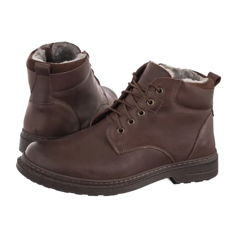 Helios Brązowe 811 (HE45-a) saapad