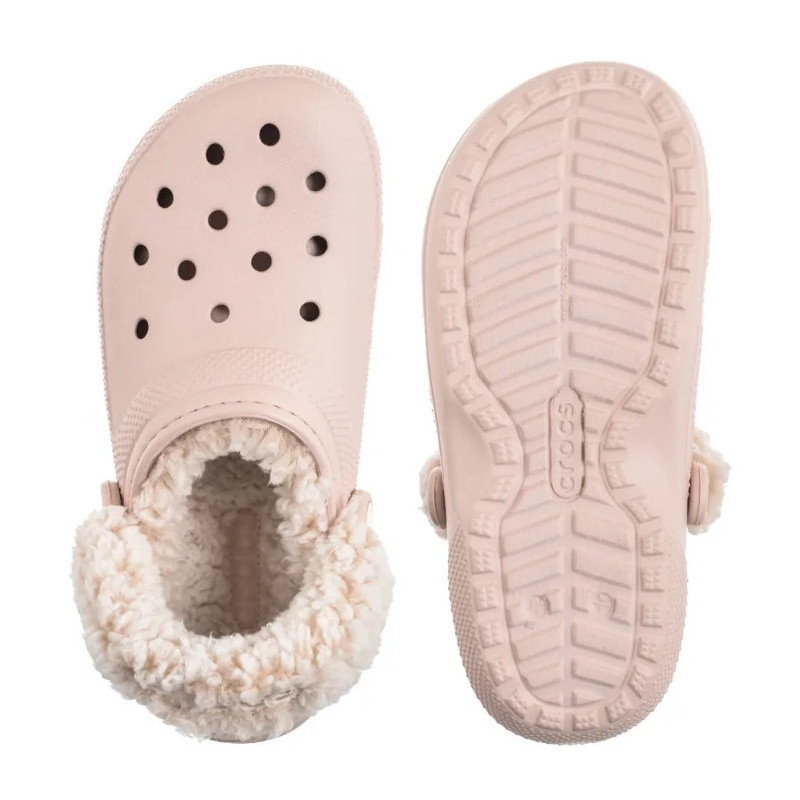 Crocs Classic Fleece Lined Clog Quartz 211396-6UR (CR404-b) Sieviešu apavi/Flip Flops