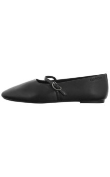 Calvin Klein Oblique Ballerina Mj Lth Hdw Black HW0HW02847 BEH (CK718-b) ballerinas