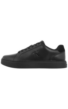 Calvin Klein Classic Cupsole Laceup Lth Triple Black/Black YM0YM01435 00T (CK721-a) sports shoes