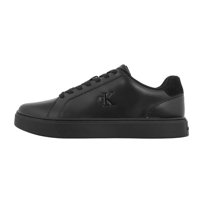 Calvin Klein Classic Cupsole Laceup Lth Triple Black/Black YM0YM01435 00T (CK721-a) sporta apavi
