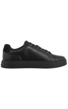 Calvin Klein Classic Cupsole Laceup Lth Triple Black/Black YM0YM01435 00T (CK721-a) sportiniai bateliai