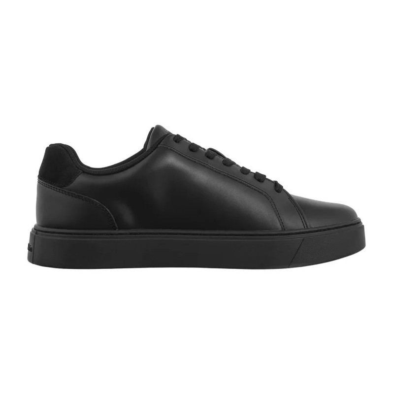 Calvin Klein Classic Cupsole Laceup Lth Triple Black/Black YM0YM01435 00T (CK721-a) sportiniai bateliai