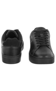 Calvin Klein Classic Cupsole Laceup Lth Triple Black/Black YM0YM01435 00T (CK721-a) sporta apavi