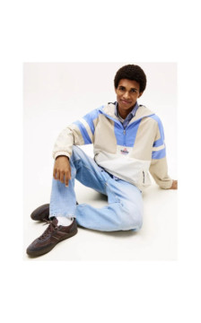 Tommy Hilfiger The Greenwich Edge Suede Washed Black EM0EM01662 PT2 (TH1427-a) sporta apavi