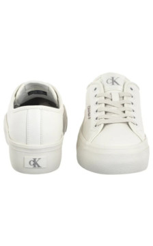 Calvin Klein Vulc Flatf Lace Up Lth Lily White YW0YW01932 YAJ (CK720-b) sports Shoes