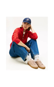 Tommy Hilfiger TH Heritage Court Sneaker Suede Coastal Taupe FW0FW09266 AFE (TH1426-a) sports Shoes