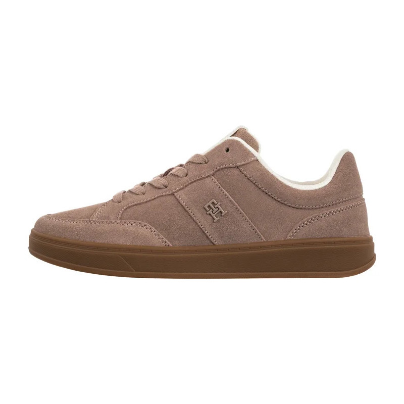 Tommy Hilfiger TH Heritage Court Sneaker Suede Coastal Taupe FW0FW09266 AFE (TH1426-a) sports Shoes