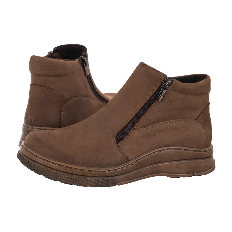 Helios Ciemnobeżowe 595 05 (HE48-a) kurpes