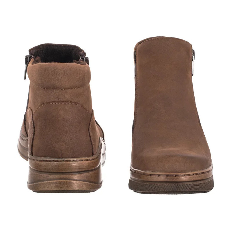 Helios Ciemnobeżowe 595 05 (HE48-a) kurpes