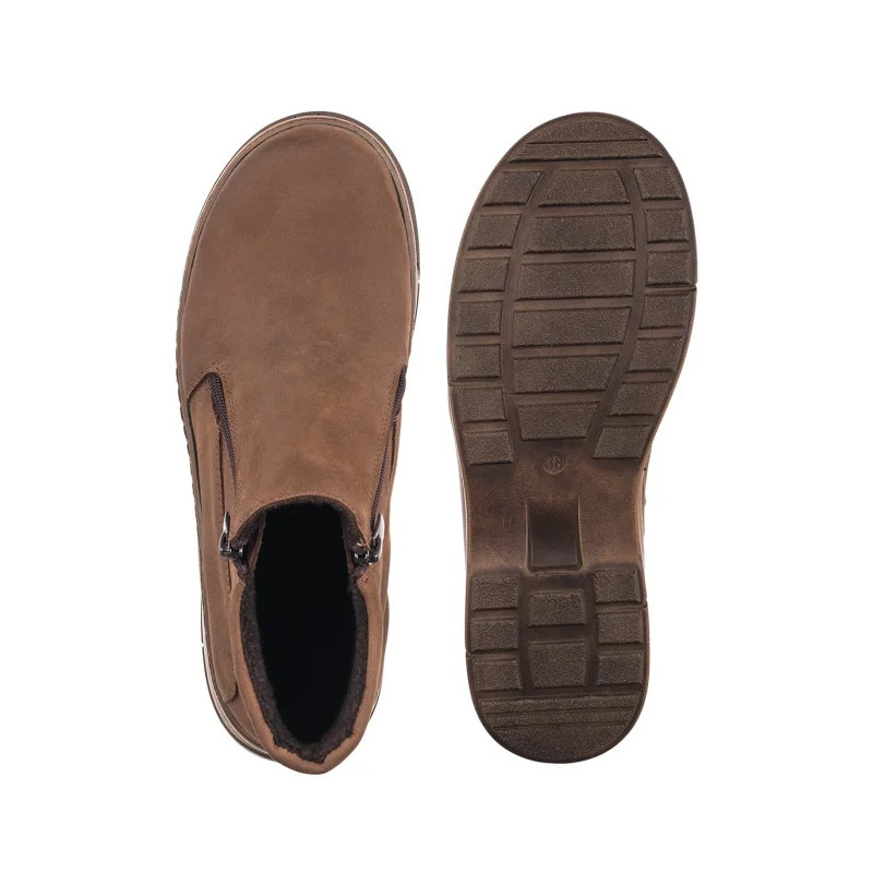 Helios Ciemnobeżowe 595 05 (HE48-a) shoes