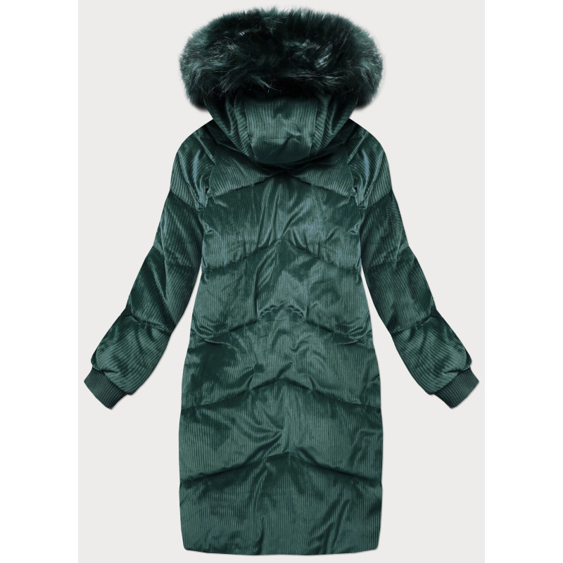 STRINGED JACKET WITH BOTTLE GREEN (7764) striukė