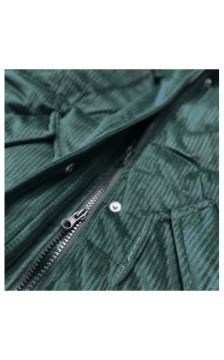 STRINGED JACKET WITH BOTTLE GREEN (7764) striukė