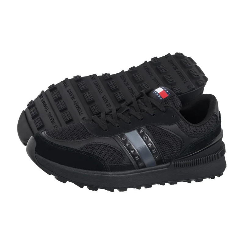 Tommy Hilfiger Tjm Technical Runner Ess Black EM0EM01537 BDS (TH1433-a) sporta apavi