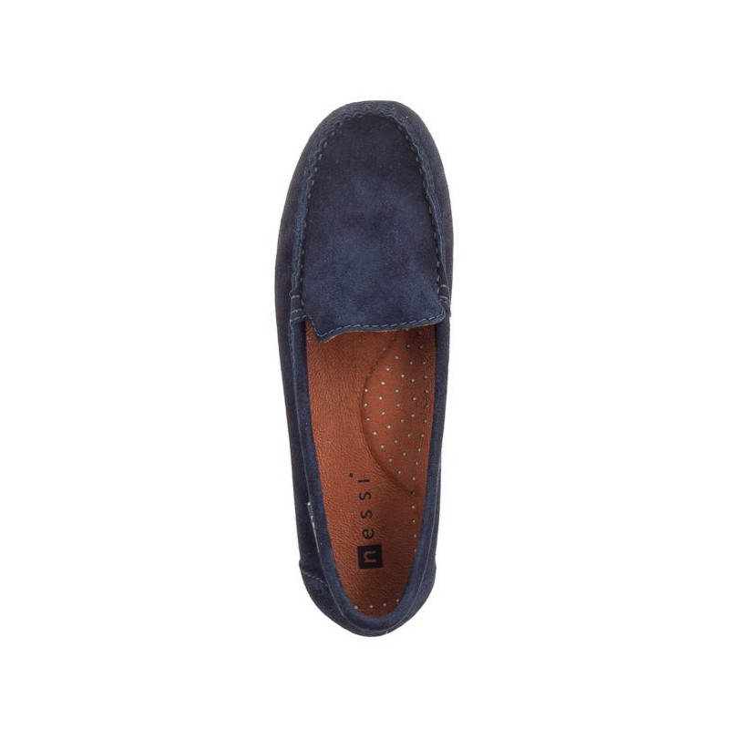 Nessi Granatowe Zamsz 17130 19 (NE55-f) shoes