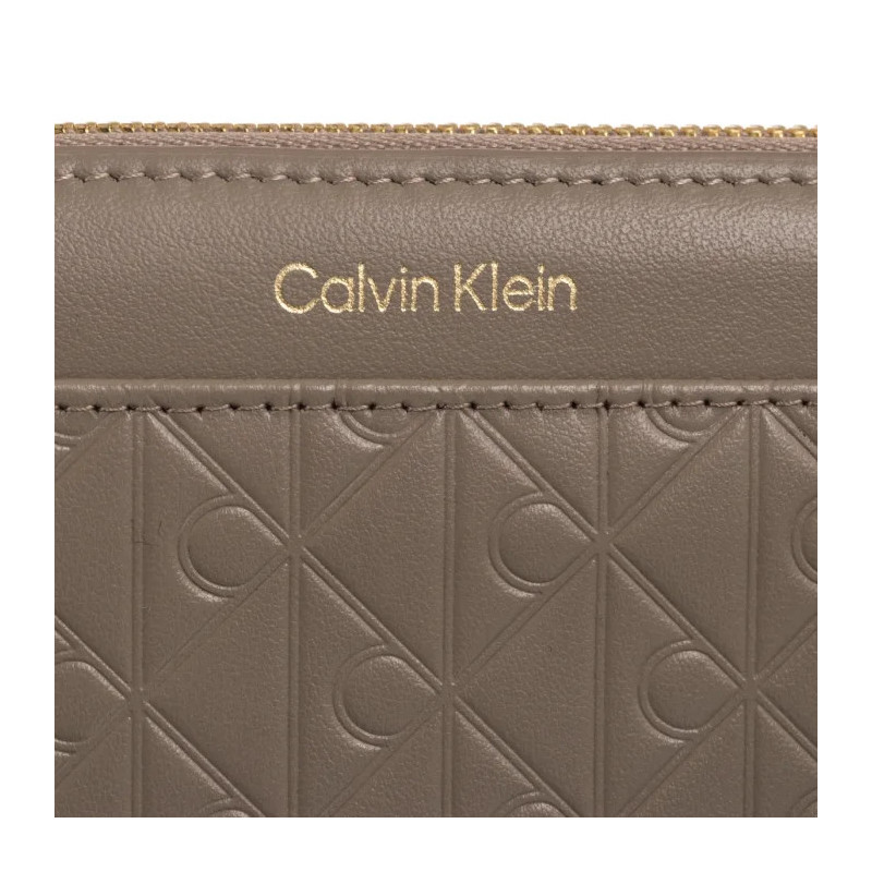 Calvin Klein Emblem Aop Embossed Long Wallet LV04F1097G VFU (CK722-a) rokassoma