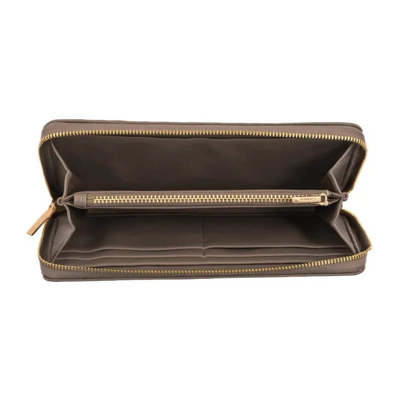 Calvin Klein Emblem Aop Embossed Long Wallet LV04F1097G VFU (CK722-a) handbag