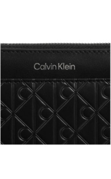 Calvin Klein Emblem Aop Embossed Long Wallet LV04F1097G UB1 (CK722-b) rankinė