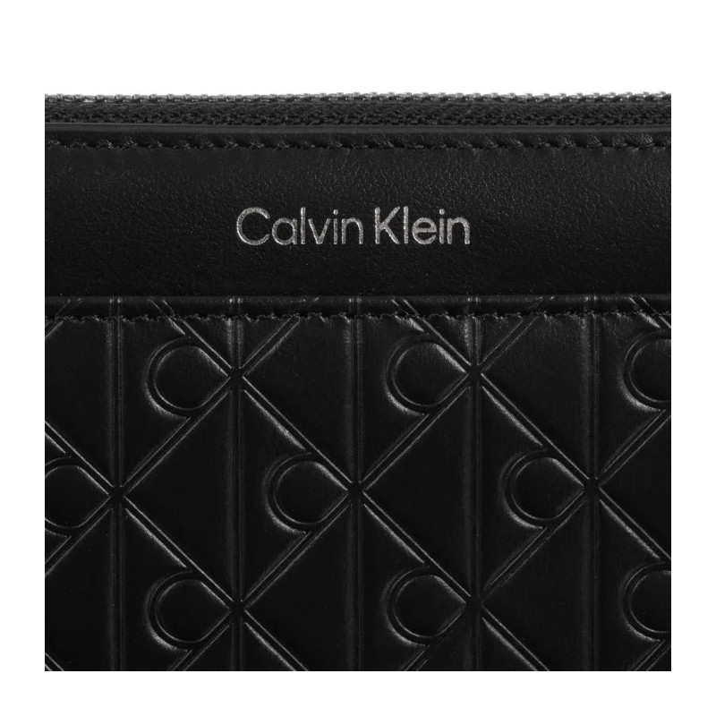 Calvin Klein Emblem Aop Embossed Long Wallet LV04F1097G UB1 (CK722-b) rokassoma