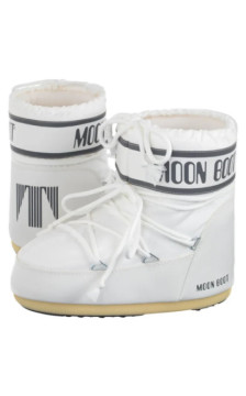 Moon Boot Icon Low Nylon White Mono 1409340 A009 (MB46-o) batai