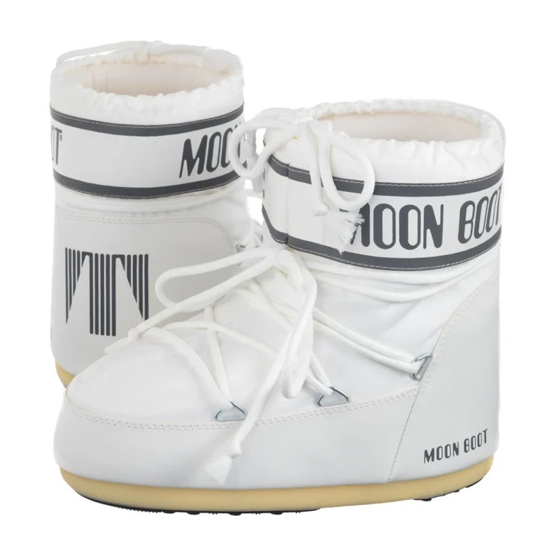 Moon Boot Icon Low Nylon White Mono 1409340 A009 (MB46-o) kurpes
