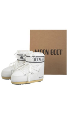 Moon Boot Icon Low Nylon White Mono 1409340 A009 (MB46-o) kingad
