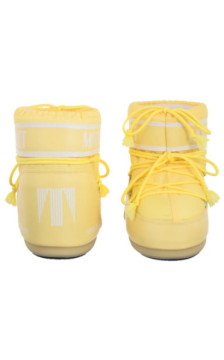 Moon Boot Icon Low Nylon Light Yellow 1409340 B021 (MB46-r) shoes