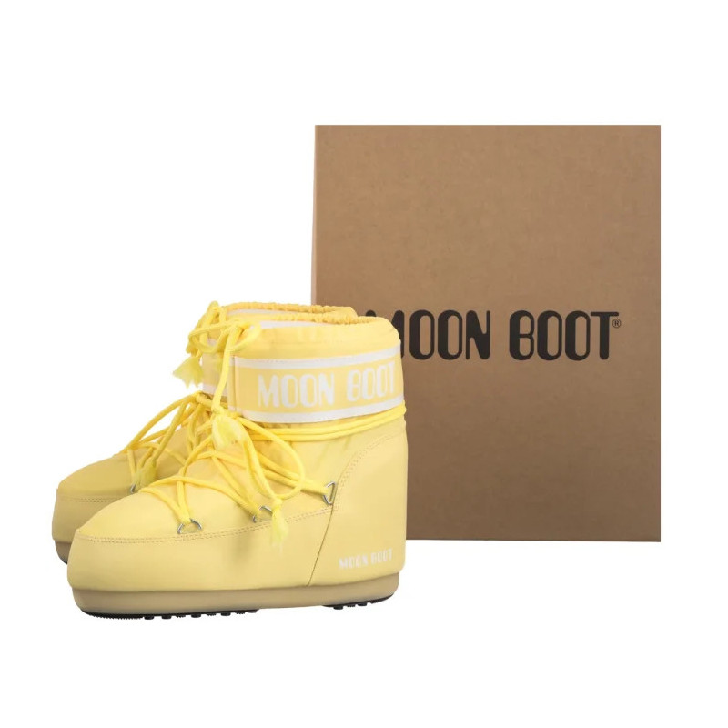Moon Boot Icon Low Nylon Light Yellow 1409340 B021 (MB46-r) kurpes