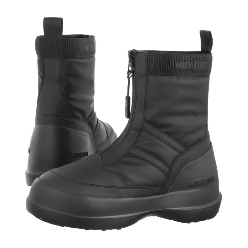 Moon Boot MB Luna Zip Boot Black 2480010 N001 (MB75-a) kurpes