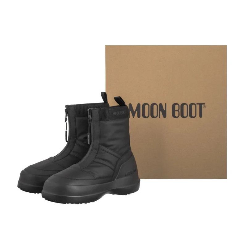 Moon Boot MB Luna Zip Boot Black 2480010 N001 (MB75-a) shoes